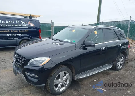2013 Mercedes-Benz Ml 350 4Matic from USA, damaged, VIN 4JGDA5HB9DA195187